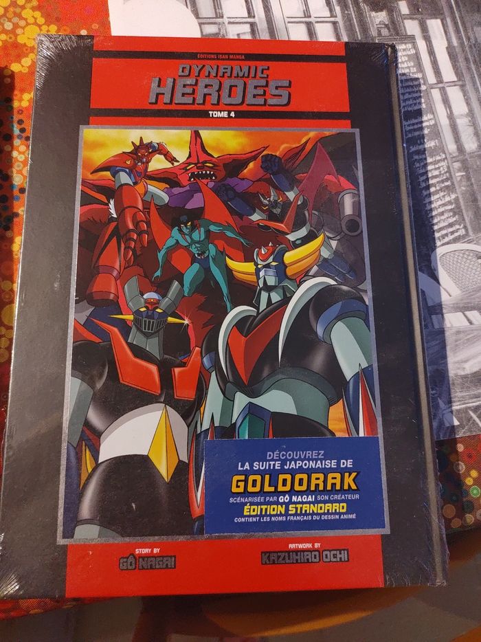 Livre Goldorak  Manga x4 - photo numéro 4
