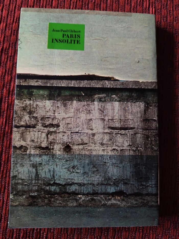 Livre de poche "Paris insolite" Jean-Paul Clébert - photo numéro 2