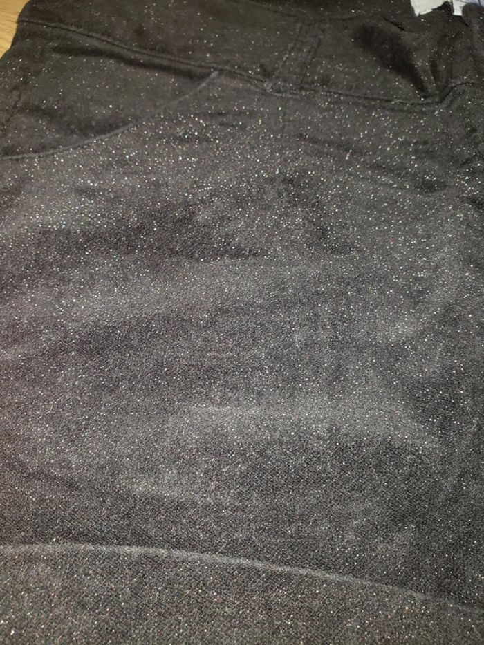 Short noir à paillette taille 8 ans - photo numéro 2