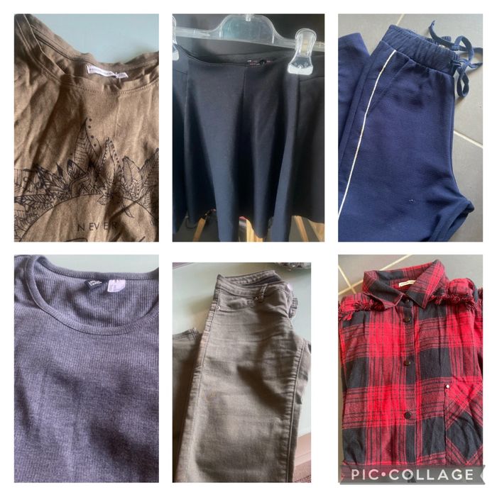 Lot de vêtements 34