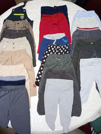 Lot pantalons bébé garçon