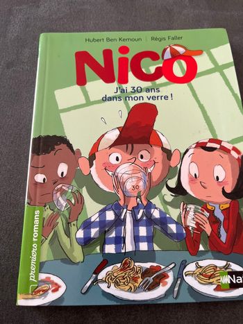 Livre premiers romans nico conçue pour les dys