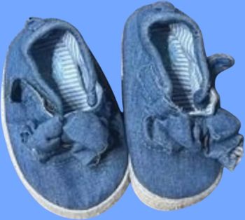 Chaussure jeans fille 6/12 mois