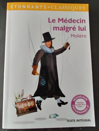 Livre "Le medecin malgré lui"