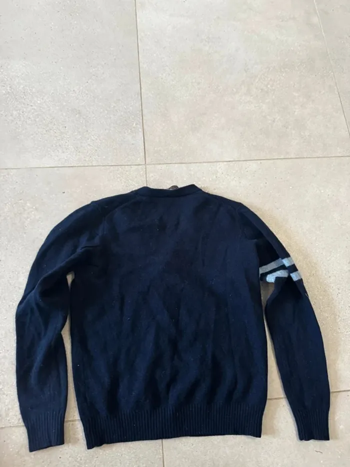 Cardigan Arrow navy pour femme, taille M 100% laine, bon état - photo numéro 4