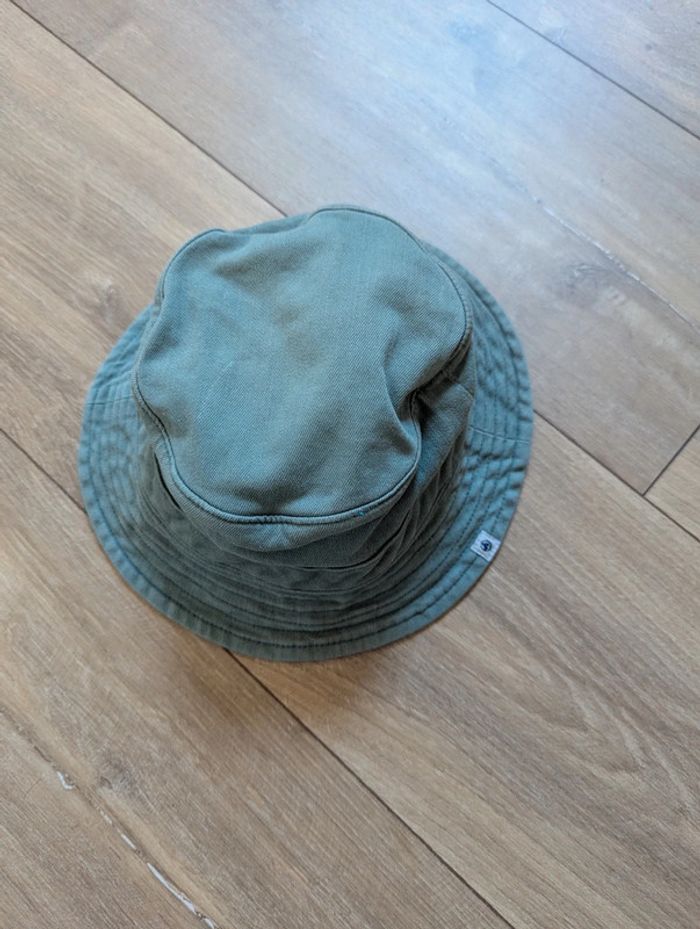 Super chapeau kaki petit bateau