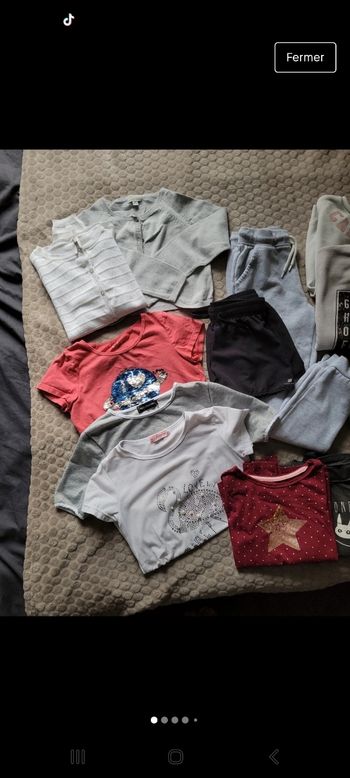 Lot de 15 pièces filles 10 ans