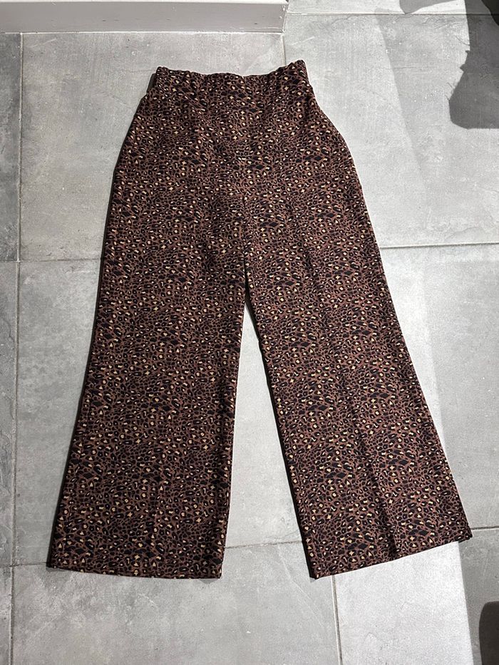 Pantalon léopard 🐆 marron et noir taille L boutique indépendante - photo numéro 5