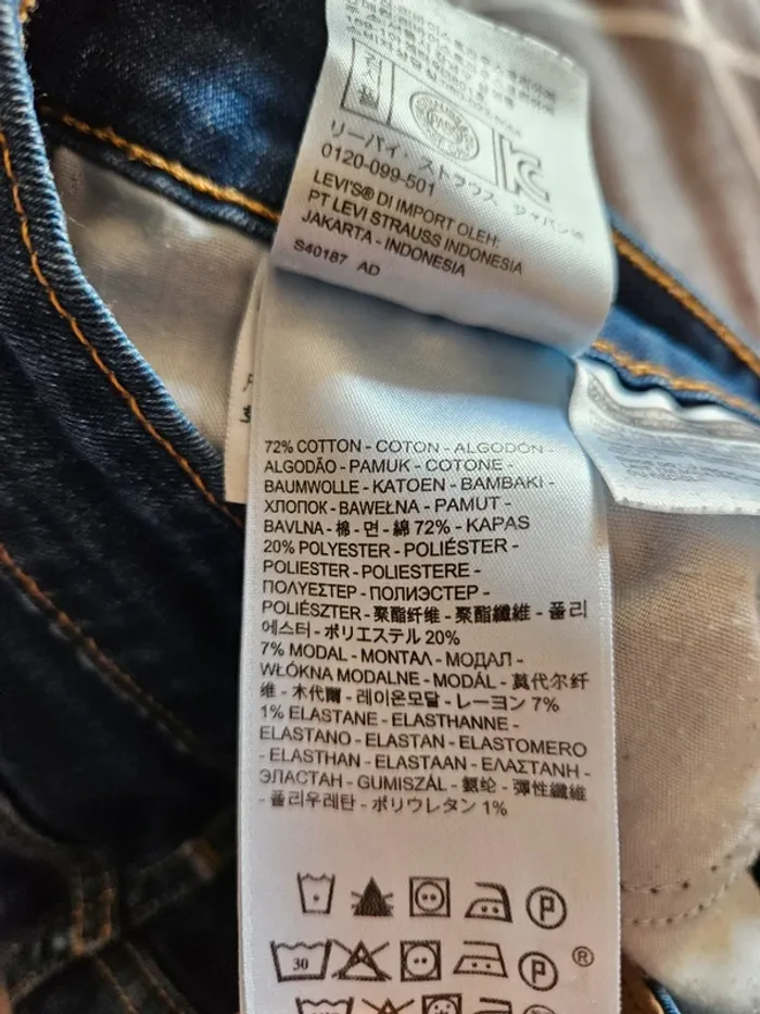 Jean Levi's 711 Slim Skinny - photo numéro 5