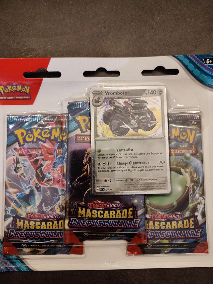 Tripack pokémon mascarade crépusculaire - photo numéro 2