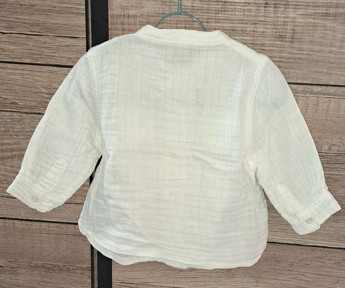Chemise blanche 9 mois Kitchoun - photo numéro 5