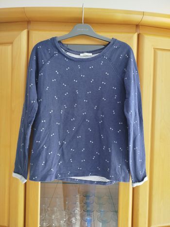 Sweat taille XS promod 
bleu