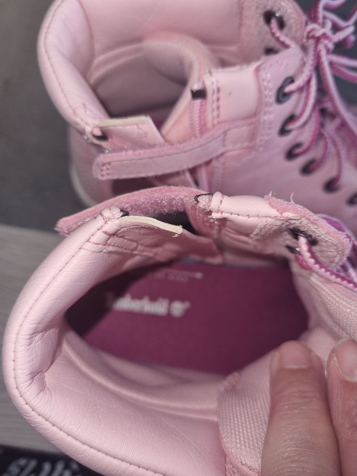 Superbe bottines timberland rose - photo numéro 3