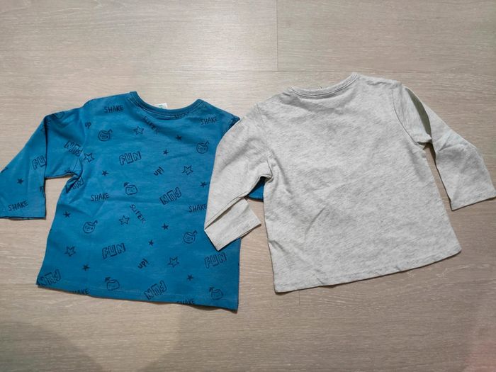 T-shirt à manches longues 18 mois garçon neuf - photo numéro 4
