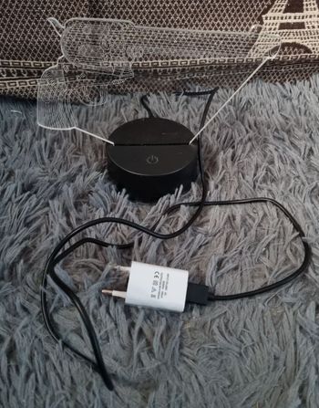 Lampe 3D multicolore pistolet