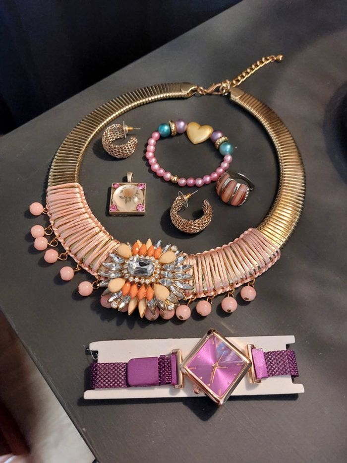 Lot de bijoux vintage et moderne 🌿 - photo numéro 5