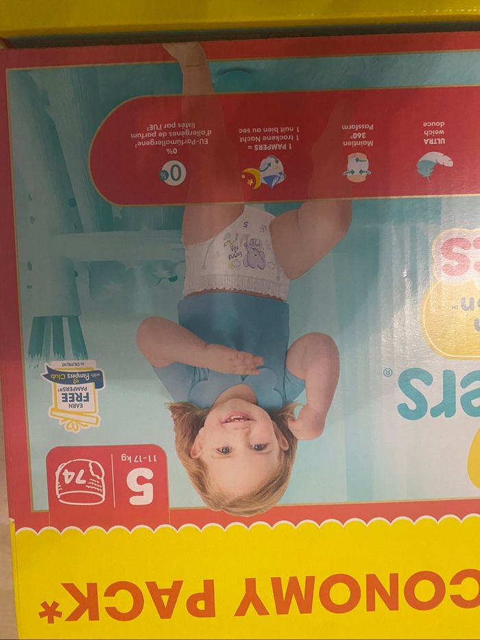 Pampers pants prenium protection taille 5 - photo numéro 2