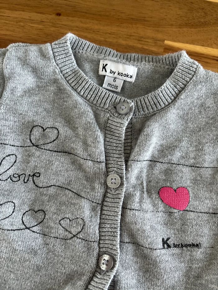 Gilet gris kookaï - photo numéro 2