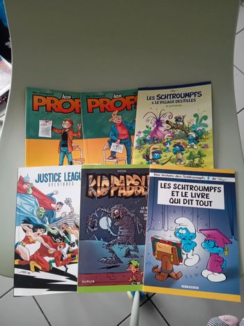 Lot de 6 petites bd souple tbe