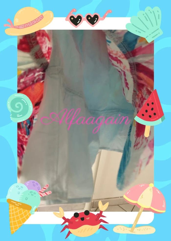 Ensemble robe foulard catimini monde marin 3ans - photo numéro 7