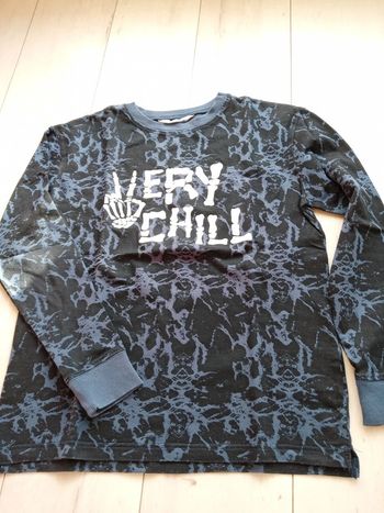 T-shirt gris-noir H&M