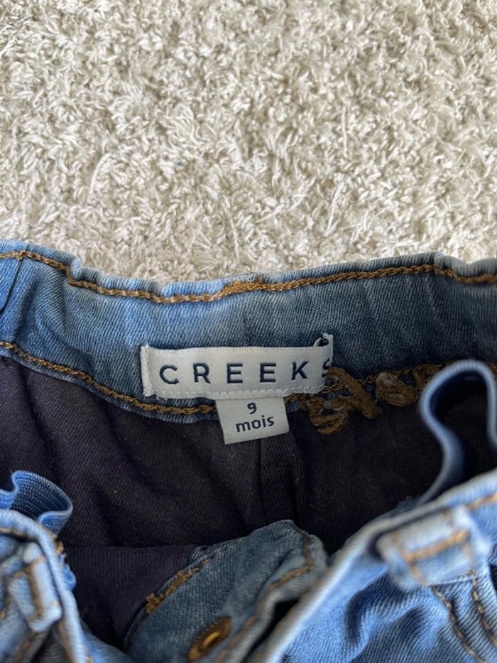Jeans bleu clair garçon taille 9 mois marque Creeks - photo numéro 6