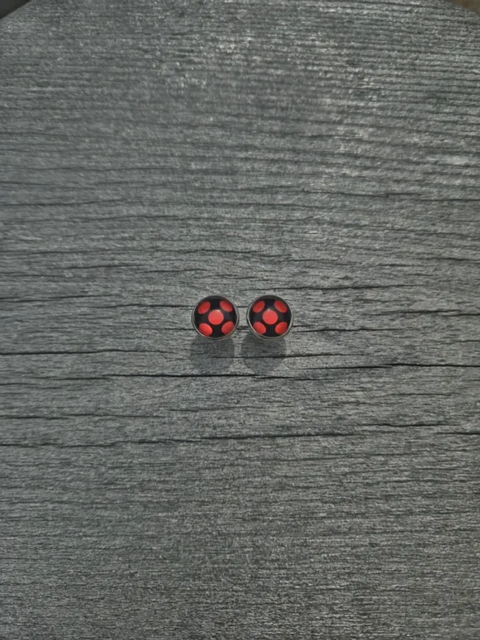 Boucles d'oreilles Fortune artisanale (piercing)