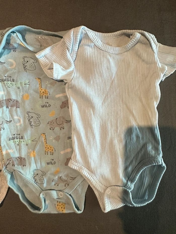 Lot de 10 bodies 3 mois été bébé garçon - photo numéro 5