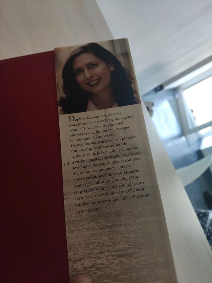 Livre grand format Un papillon sous la neige Kalotay - photo numéro 7