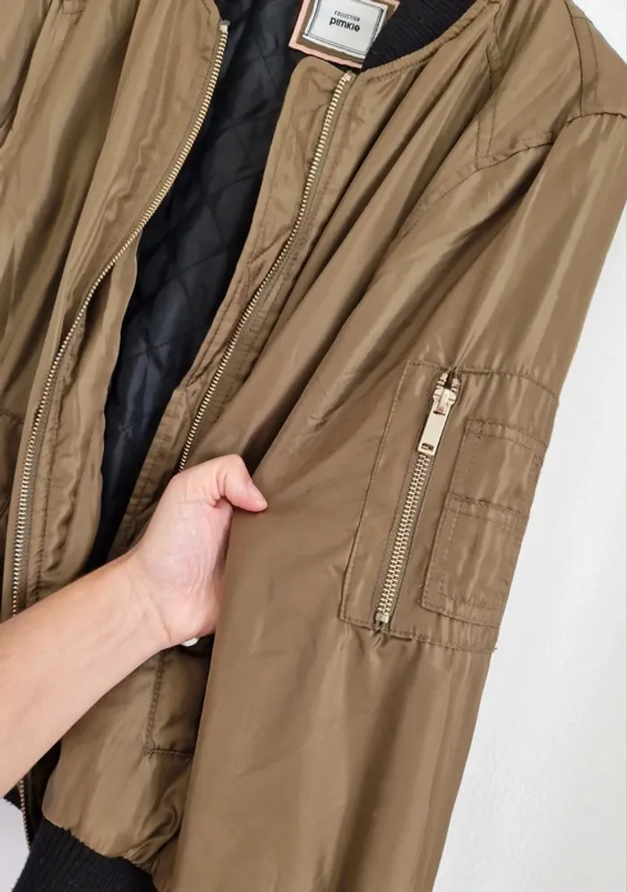 Blouson bombers kaki - photo numéro 5