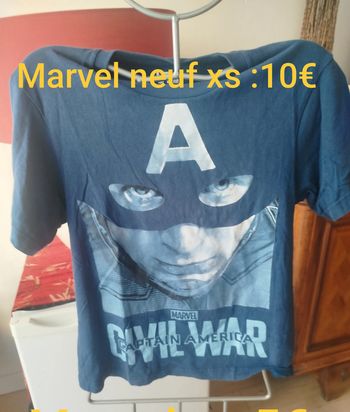 Tshirt Marvel  Captain América neuf