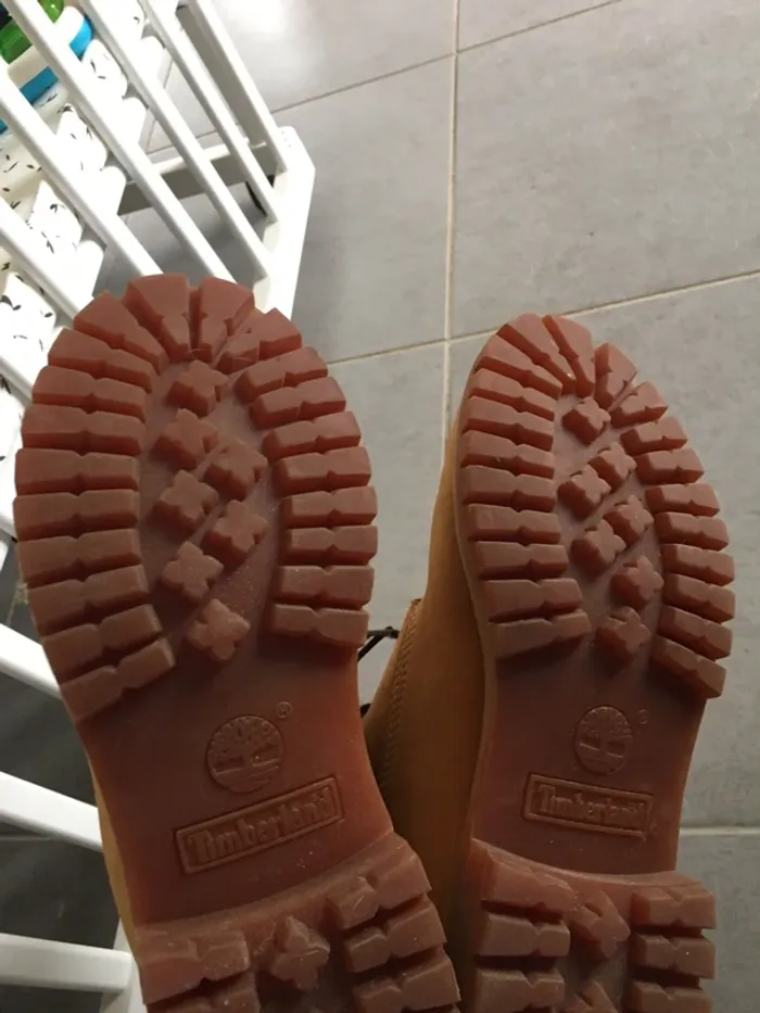 Chaussures homme Timberland beiges taille 40 - photo numéro 8