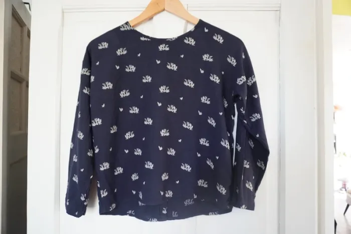 Chemise manches longues monoprix motif aille 12 ans - photo numéro 2