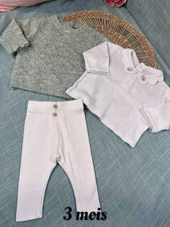 Ensemble taille 3 mois