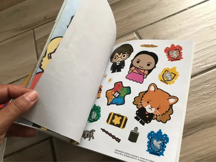 Livre Harry potter le Livre d'activités de Poudlard - photo numéro 8