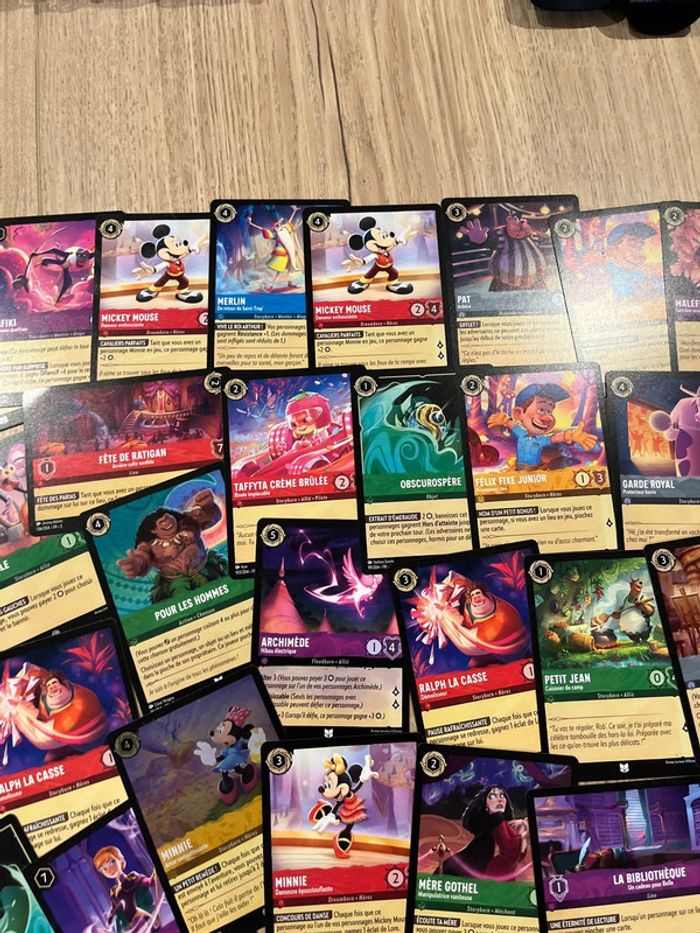 Super lot de 48 cartes Lorcana de Disney neuve - photo numéro 4