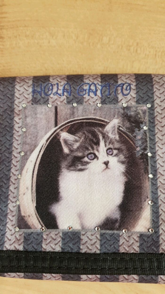 Porte monnaie chat - photo numéro 2