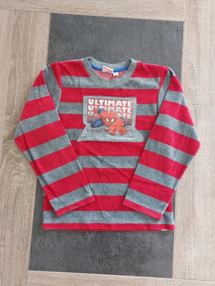 Pull de pyjama hiver Spiderman garçon