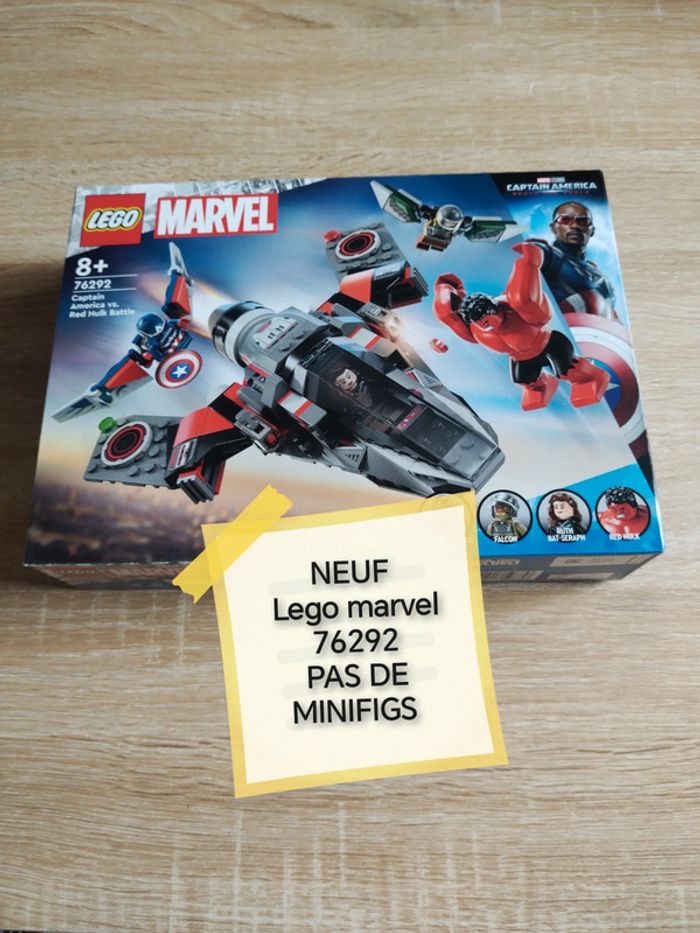 Lego marvel 76292 neuf pas de minifigs