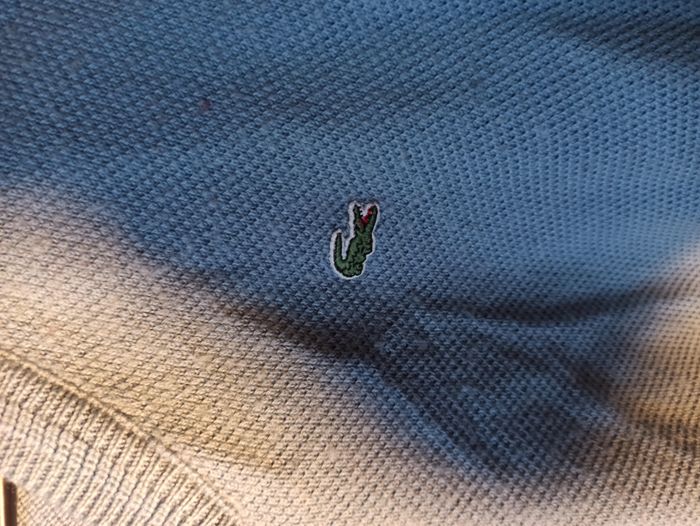 Pull Homme Lacost Bleu Taille L - photo numéro 2