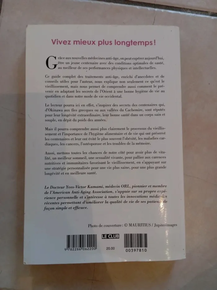 Livre nouvelles médecines anti age - photo numéro 3