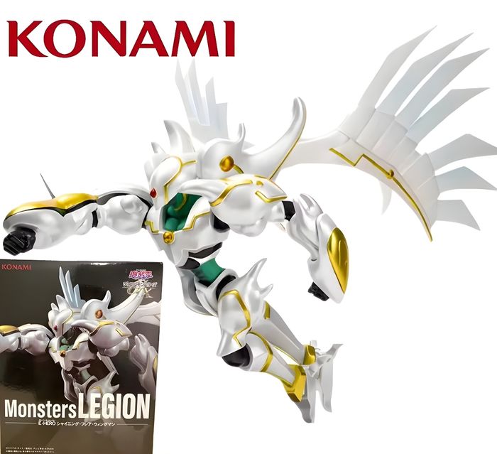 Figurine Yu-Gi-Oh Monsters Legion Elemental Hero Shining Flare Wingman