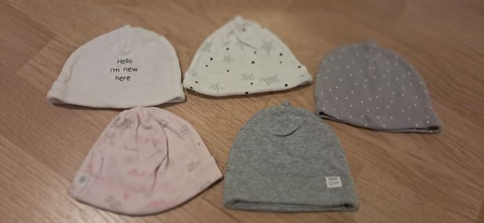 Bonnets naissance 1 mois