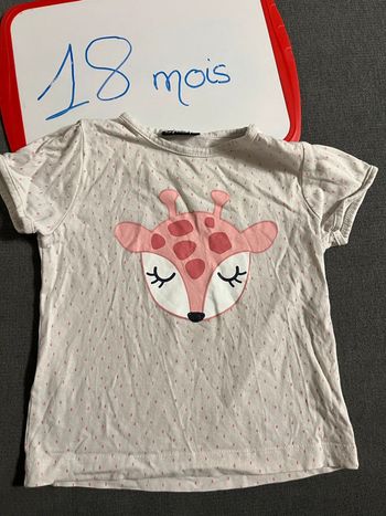 Teeshirt fille 18 mois