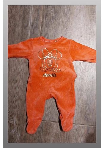 Pyjama baby Disney 0 mois minnie corail