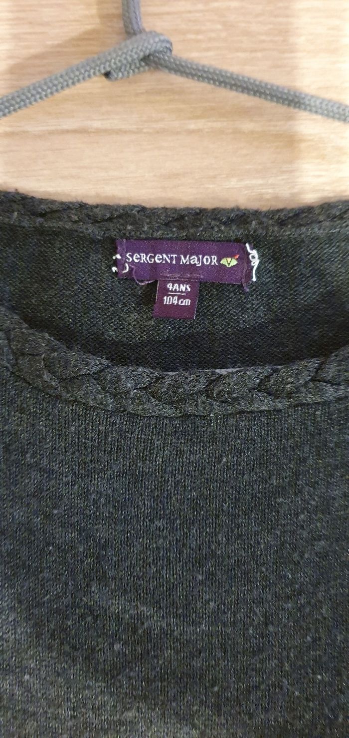 Robe en laine Sergent Major 4 ans - photo numéro 3