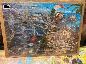 Puzzle collé Cars disney 51*37 cm