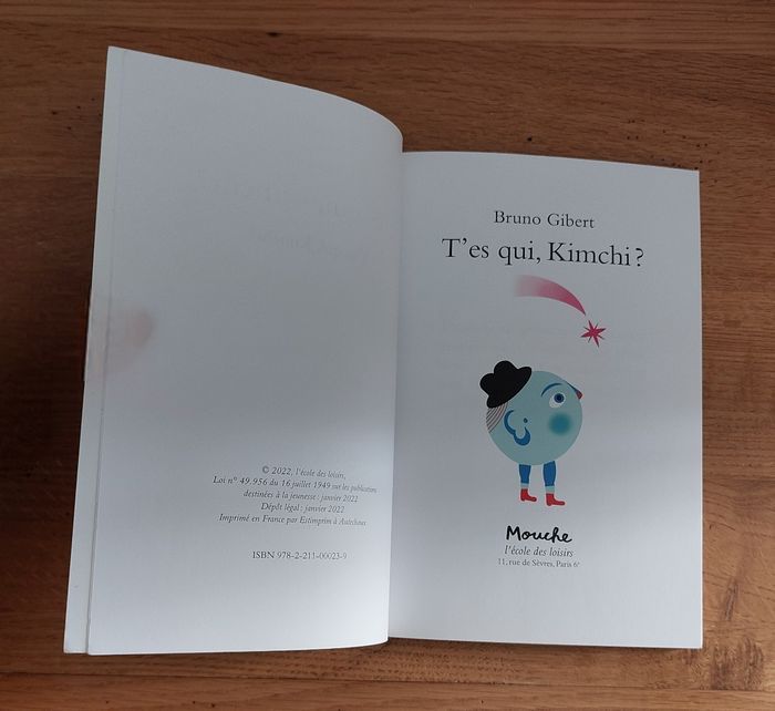 T'es qui, Kimchi ? - Mouche l'école des loisirs - photo numéro 2