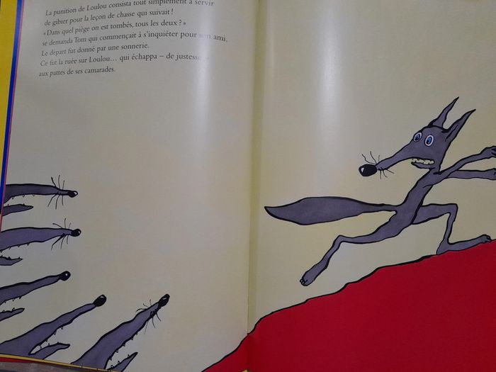 lot 2 grands albums école des loisirs + 1 dvd Loulou de Solotareff - photo numéro 4