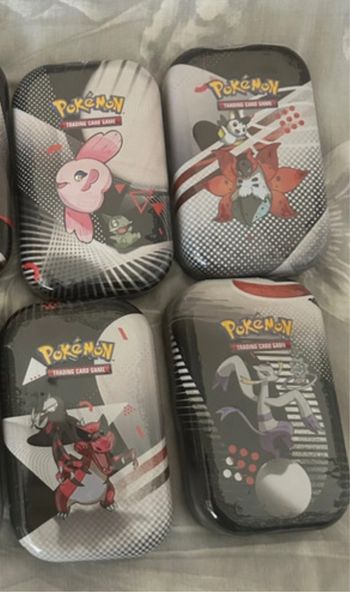 4 mini tins ev10.5 pour Sandra